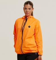 Jaqueta Corta Vento Ciclismo Feminino Laranja WSS Diamond
