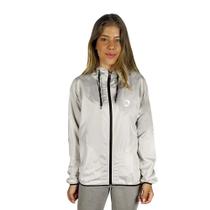 Jaqueta Corta Vento Ciclismo Feminino Off White WSS Bike