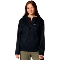 Jaqueta Corta Vento Columbia Crested Canyon Feminina UV50 - Preto - M Jaqueta Corta Vento Columbia Crested Canyon Feminina UV50 - Preto - M