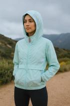 Jaqueta corta vento com capuz bolsos e ziper graphene g1146