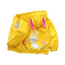Jaqueta Corta-vento Com Capuz Para Meninas, Casaco Infantil Para Primavera E Outono De 1 a 6 Anos, Jaqueta Corta-vento Com Capuz Para Meninas, Casaco Infantil Para Primavera E Outono De 1 a 6 Anos,