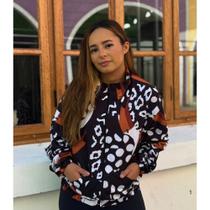 Jaqueta Corta Vento Estampada com Bolsos P ao G - Tucano Preto