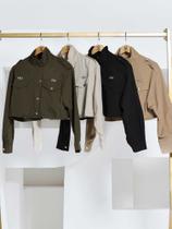 Jaqueta Corta Vento Feminina modelo Cropped Pit Bull - 83400