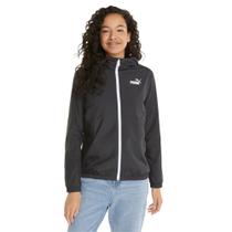 Jaqueta Corta Vento Feminina Puma Essentials Solid Preta