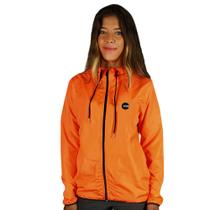 Jaqueta Corta Vento Feminino Orange Light Moon WSS Brasil