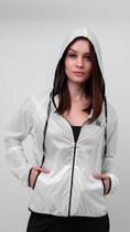Jaqueta Corta Vento HUPI Feminina Branco Jaqueta Corta Vento HUPI Feminina Branco