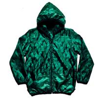 Jaqueta Corta Vento Infantil Menino Camuflada Impermeável Jaqueta Corta Vento Infantil Menino Camuflada Impermeável