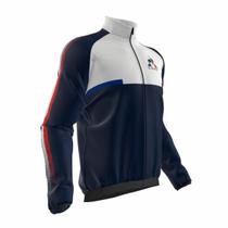 Jaqueta Corta Vento Le Coq Clipping Teamsport azul e branca Jaqueta Corta Vento Le Coq Clipping Teamsport azul e branca