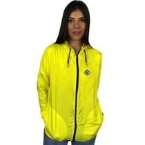 Jaqueta Corta Vento Light Feminino Amarelo WSS Brasil