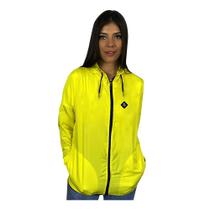 Jaqueta Corta Vento Light Feminino Amarelo WSS Diamond