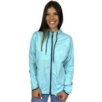 Jaqueta Corta Vento Light Feminino Azul Claro WSS Dino