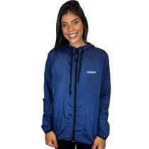 Jaqueta Corta Vento Light Feminino Azul WSS Jogador