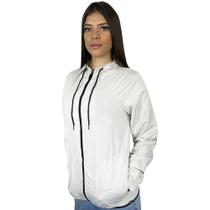 Jaqueta Corta Vento Light Feminino Off White WSS Holidays - Web Surf Shop - WSS Brasil