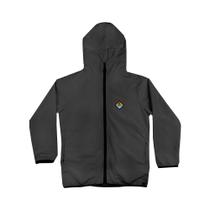 Jaqueta Corta Vento Light Infantil Grey WSS Diamond Colors