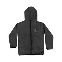 Jaqueta Corta Vento Light Infantil Grey WSS Flower