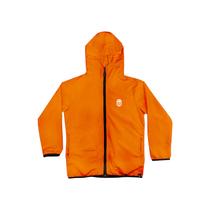 Jaqueta Corta Vento Light Infantil Laranja Menino WSS Reversa