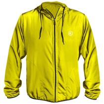Jaqueta Corta Vento Light Masculino Amarelo WSS Hexa Icon