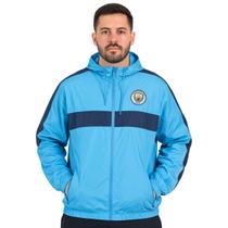 Jaqueta Corta Vento Manchester City Azul Celeste Blusa SPR