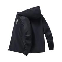 Jaqueta Corta-Vento Masculina Com Capuz Para Primavera E Outono, Roupa De Trabalho Ao Ar Livre,