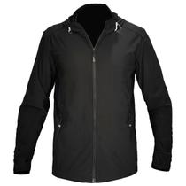 Jaqueta Corta Vento Masculina Impermeável Elastano Capuz Pro