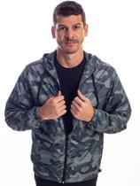 Jaqueta Corta Vento Masculina Impermeável Estampada