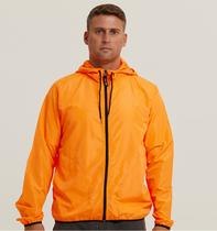 Jaqueta Corta Vento Masculina Laranja Neon WSS Classic