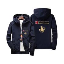 Jaqueta Corta-vento Masculina plus Size Com Capuz JPS John Player Special, Roupa Esportiva Grossa