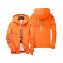 Jaqueta Corta-vento Masculina plus Size Com Capuz JPS John Player Special, Roupa Esportiva Grossa