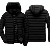 Jaqueta Corta Vento Masculino Bobojaco Impermeável Preto Gominho Jaqueta Corta Vento Masculino Bobojaco Impermeável Preto Gominho