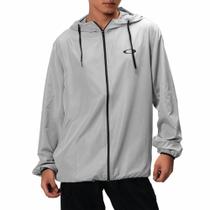 Jaqueta Corta Vento Oakley Essential Windbreaker Stone Grey Jaqueta Corta Vento Oakley Essential Windbreaker Stone Grey