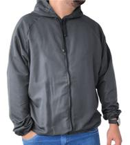 Jaqueta Corta Vento Plus Size Sem estampa Liso Esporte Corrida Ultraleve