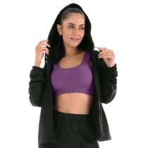 Jaqueta Corta-vento Preto Zee Rucci