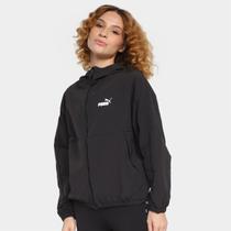 Jaqueta Corta Vento Puma Oversized Capuz Feminina