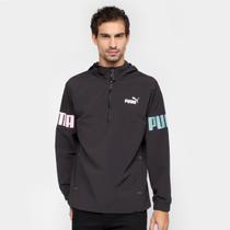 Jaqueta Corta Vento Puma Power 1/2 Zip Masculina