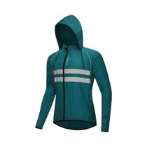 Jaqueta Corta-Vento Refletiva Dobrável Masculina Para Ciclismo, Corrida, Caminhada E MTB