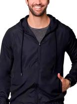Jaqueta Corta Vento Selene Sport 22030.001 Masculina Capuz Poliéster T. P/GG