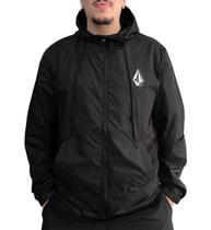 Jaqueta Corta Vento Volcom Iconic Stones - Preta