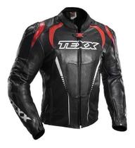 Jaqueta Couro Cupim Masculina Moto Proteção Texx Sniper