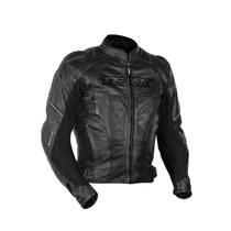 Jaqueta Couro Motociclista Texx Sniper V2 - Preto