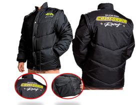 Jaqueta Cr Califórnia Racing Life Amarelo Masculino Motoboy Motoqueiro