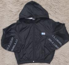 Jaqueta Cropped Corta Vento Juvenil Jaqueta Cropped Corta Vento Juvenil