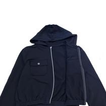 Jaqueta Cropped Feminina com Capuz em Molecotton Peluciado Jaqueta Cropped Feminina com Capuz em Molecotton Peluciado