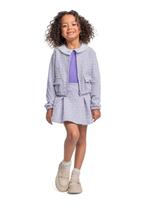 Jaqueta Cropped Infantil para Menina Quimby Jaqueta Cropped Infantil para Menina Quimby