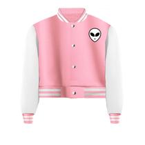 Jaqueta Cropped Moletom Et Feminina Colegial Jaqueta Cropped Moletom Et Feminina Colegial