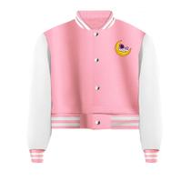 Jaqueta Cropped Moletom Lua Astronauta Feminina Colegial Jaqueta Cropped Moletom Lua Astronauta Feminina Colegial