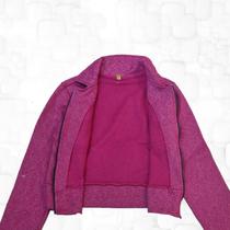 Jaqueta curta Feminino em Moletom