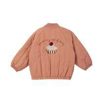 Jaqueta De Algodão Acolchoada Para Meninas, Inverno, 1-6 Anos, Casaco Quente Para Crianças, Roupa