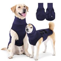 Jaqueta de ansiedade para cães JOHNBOLIN Calming Vest azul marinho pequena Jaqueta de ansiedade para cães JOHNBOLIN Calming Vest azul marinho pequena