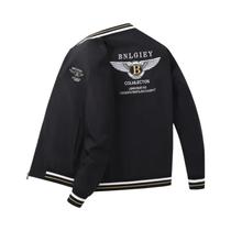 Jaqueta De Baseball Masculina Estilo Coreano Para Outono Inverno, Moda Jovem Com Bordado De Pequena Jaqueta De Baseball Masculina Estilo Coreano Para Outono Inverno, Moda Jovem Com Bordado De Pequena