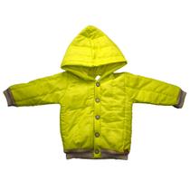 Jaqueta De Bebê Matelassê Verde Com Capuz Daniel Upi Uli Jaqueta De Bebê Matelassê Verde Com Capuz Daniel Upi Uli
